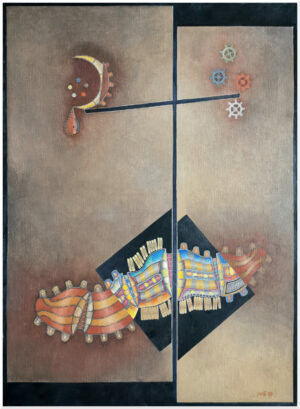 Huile sur toile 1979 - 73 x 100 cm