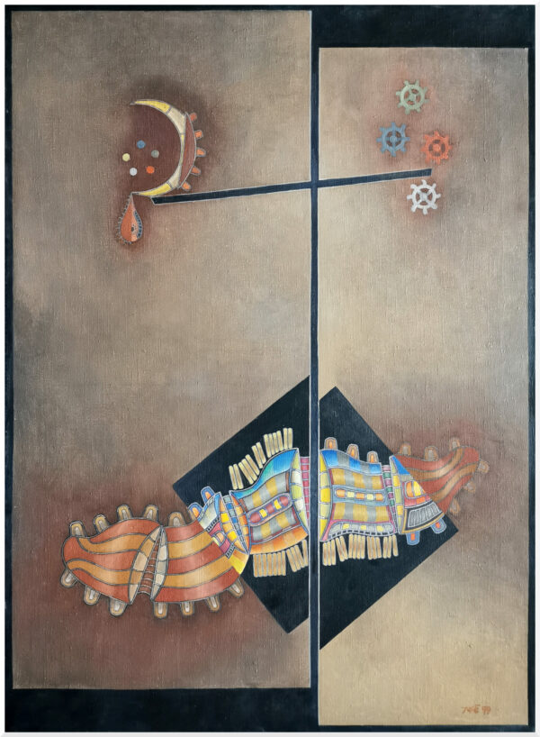 Huile sur toile 1979 - 73 x 100 cm