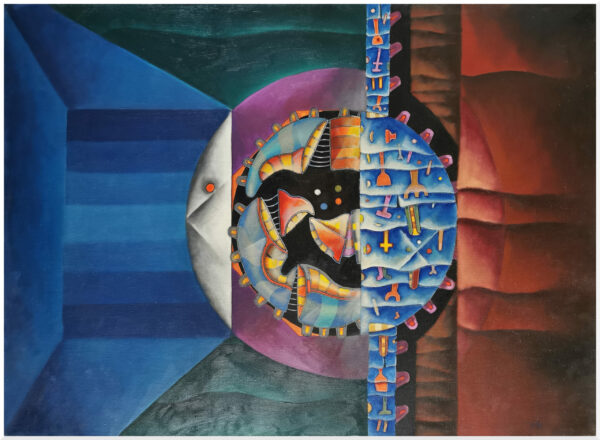 Huile sur toile 1981 - 100 x 73 cm