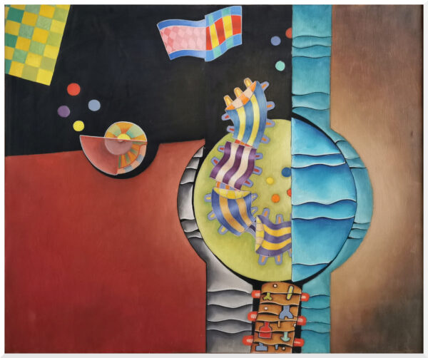 Huile sur toile 1981 - 60 x 50 cm