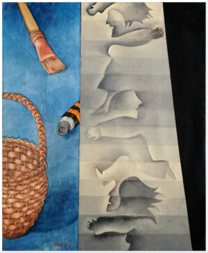 Huile sur toile 1981 - 60 x 73 cm