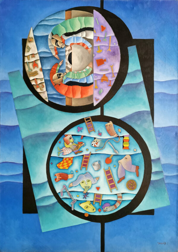 Huile sur toile 1981 - 65 x 92 cm