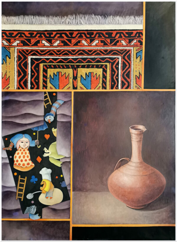 Huile sur toile 1981 - 73 x 100 cm