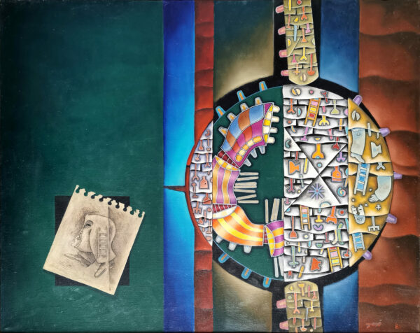 Huile sur toile 1981 - 92 x 73 cm