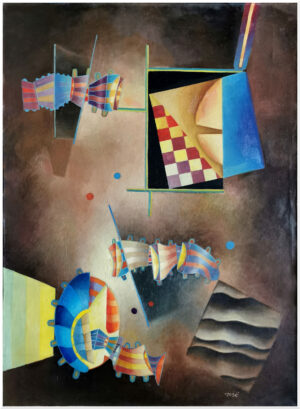 Huile sur toile 1983 - 73 x 100 cm