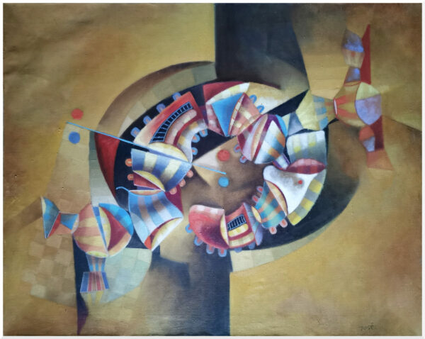 Huile sur toile 1983 - 92 x 73 cm