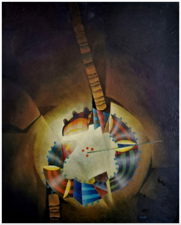 Huile sur toile 1985 - 65 x 81 cm