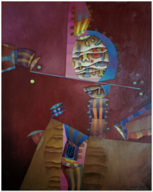 Huile sur toile 1985 - 73 x 92 cm