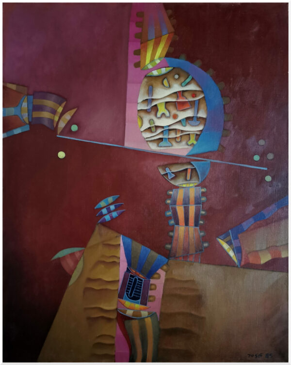 Huile sur toile 1985 - 73 x 92 cm