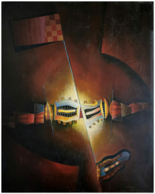 Huile sur toile 1985 - 73 x 92 cm