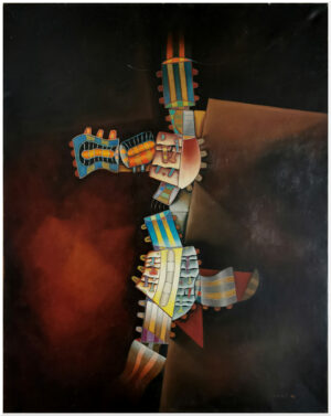 Huile sur toile 1986 - 73 x 92 cm