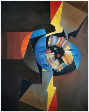 Huile sur toile 1987 - 73 x 92 cm