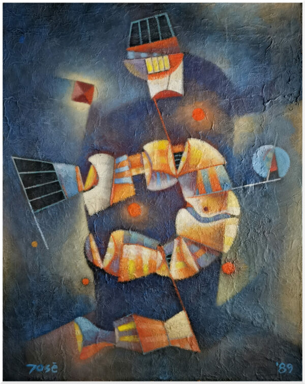 Huile sur toile 1989 - 73 x 92 cm