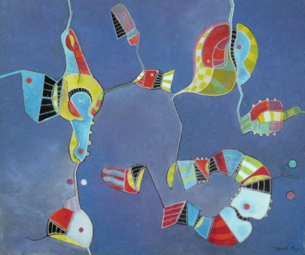 Gouache Huile et Acryl 1990