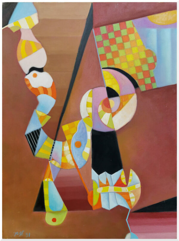 Huile sur toile 1990 - 54 x 73 cm