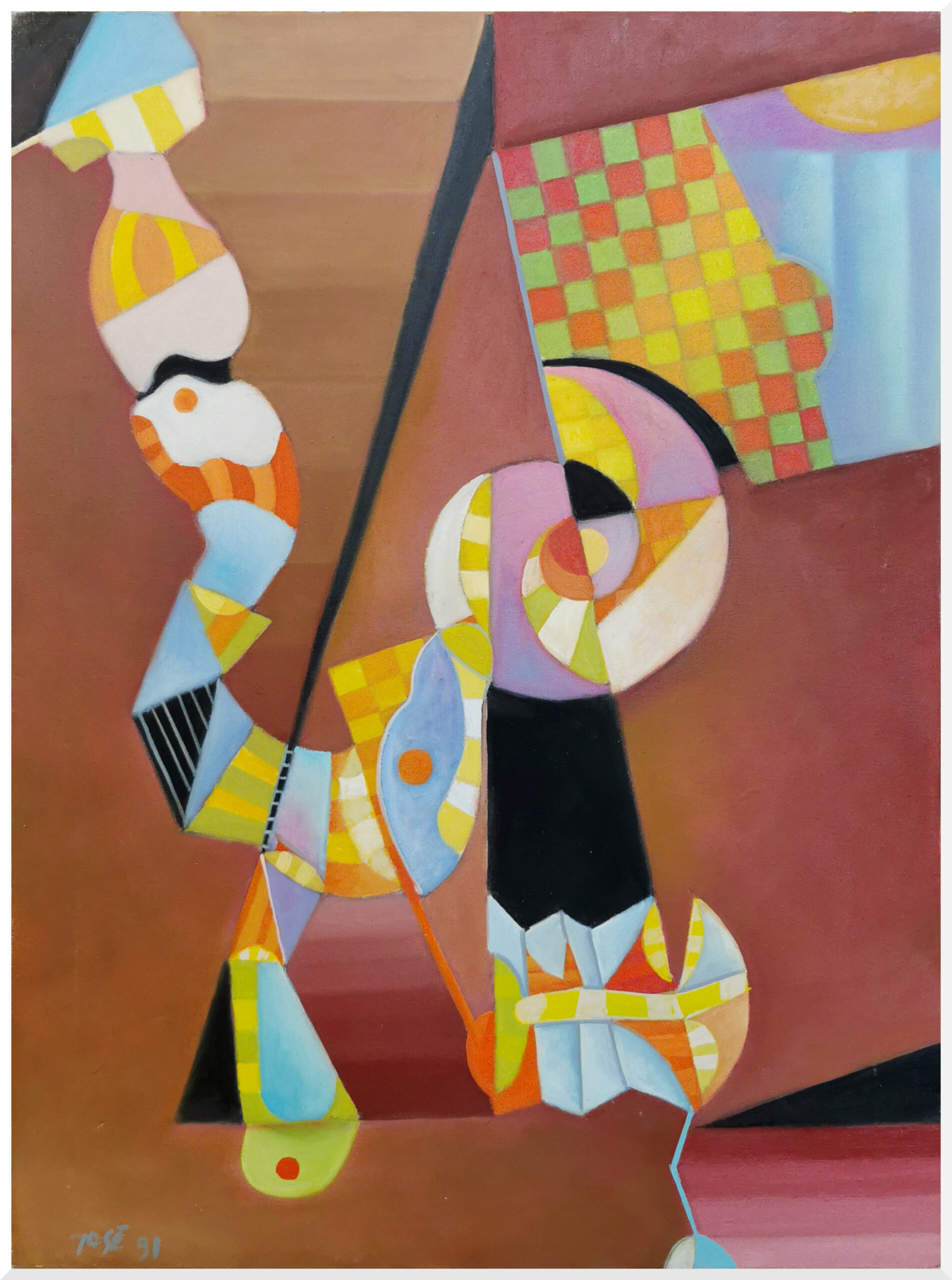 Huile sur toile 1990