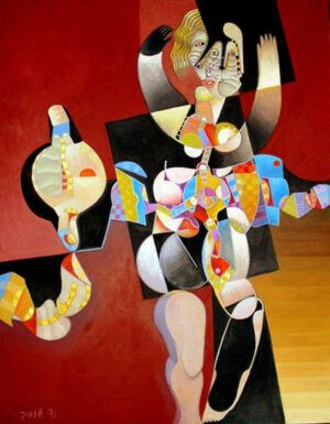 Huile sur toile 1991 - 146 x 114 cm