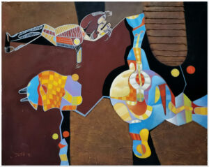 Huile sur toile 1991 - 92 x 73 cm