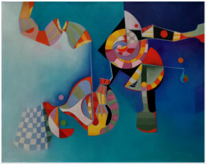 Huile sur toile 1991 - 92 x 73 cm