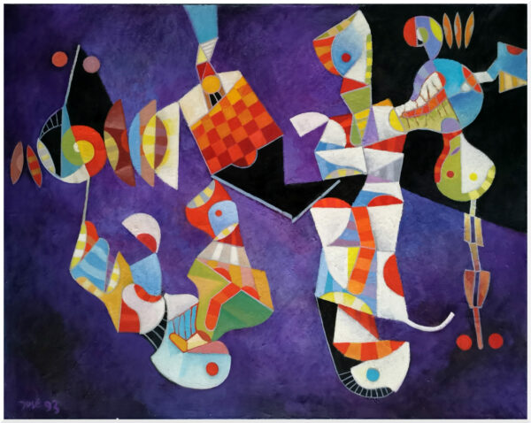 Huile sur toile 1993 - 92 x 73 cm