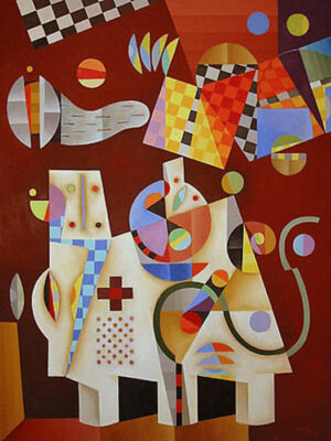 Huile sur toile 1999 - 89 x 116 cm