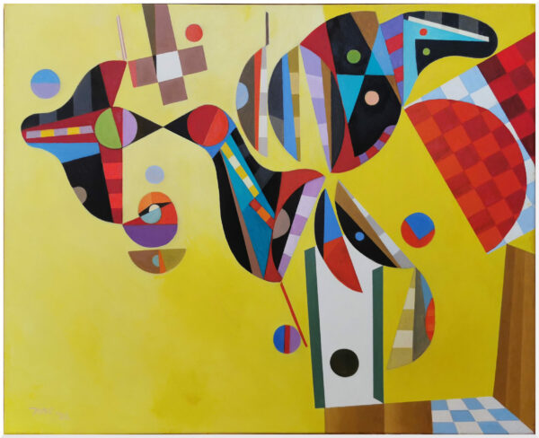 Huile sur toile 2000 - 100 x 81 cm