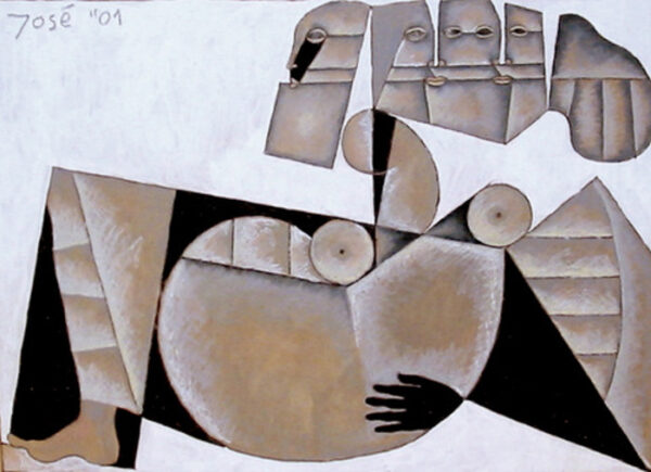 Dessin 2004 - Pastel gras - 100 x 80 cm