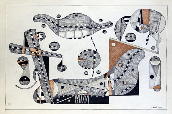 Dessin 2006 - Encre et Pastel gras