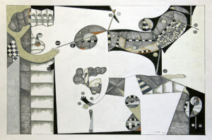 Dessin 2006 - Encre et Pastel gras