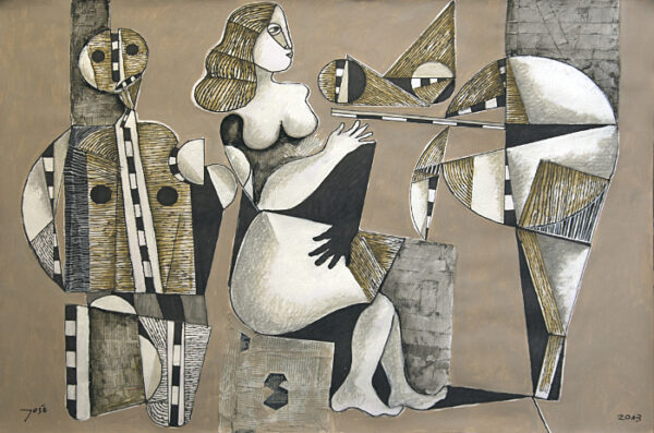 Dessin 2013 - Encre et Acryl