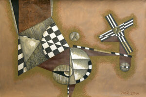 Dessin 2014 - Encre, Acryl et Pastel gras